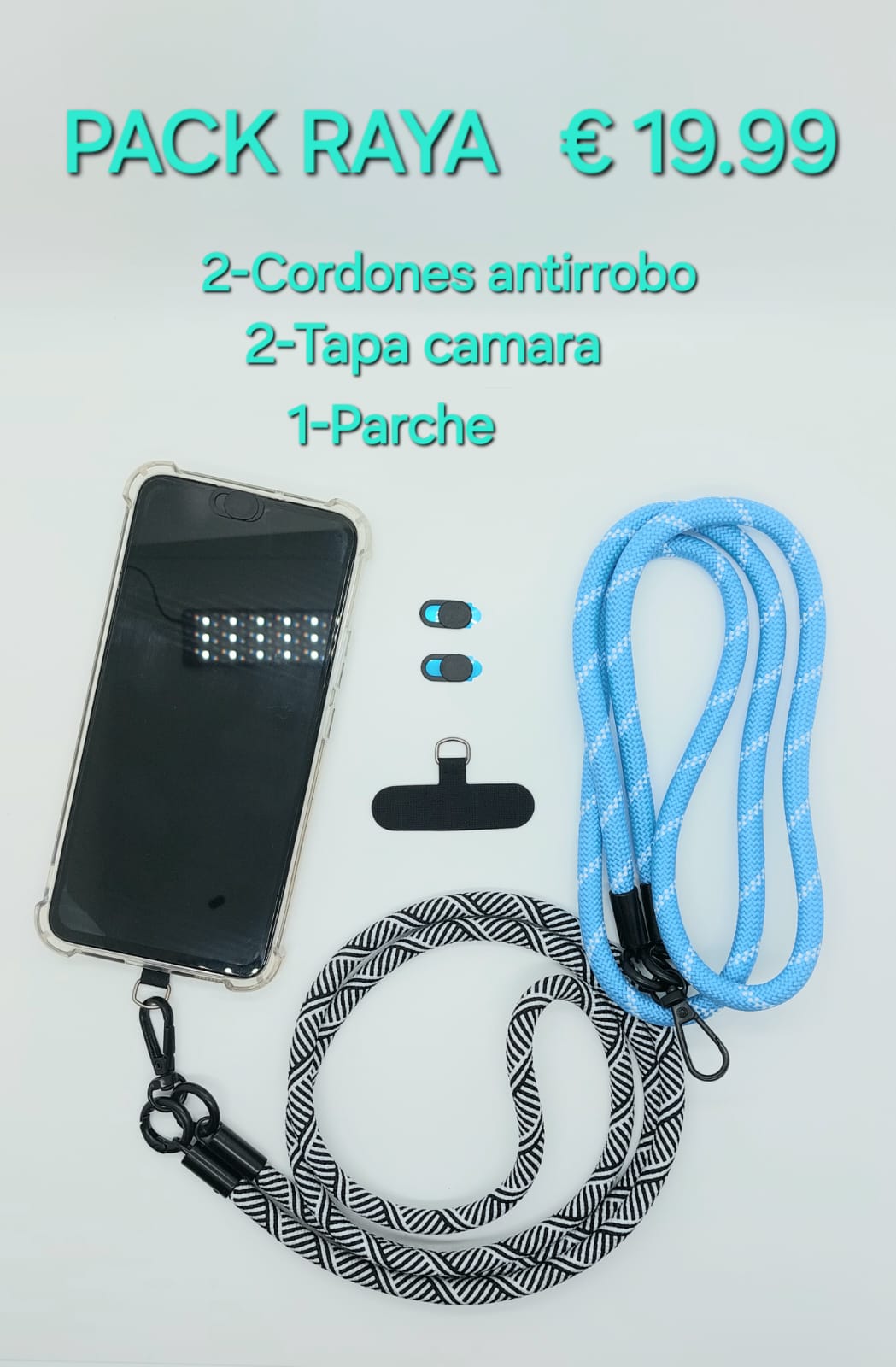 pack raya muestra cordon azul precio tapa camara parche